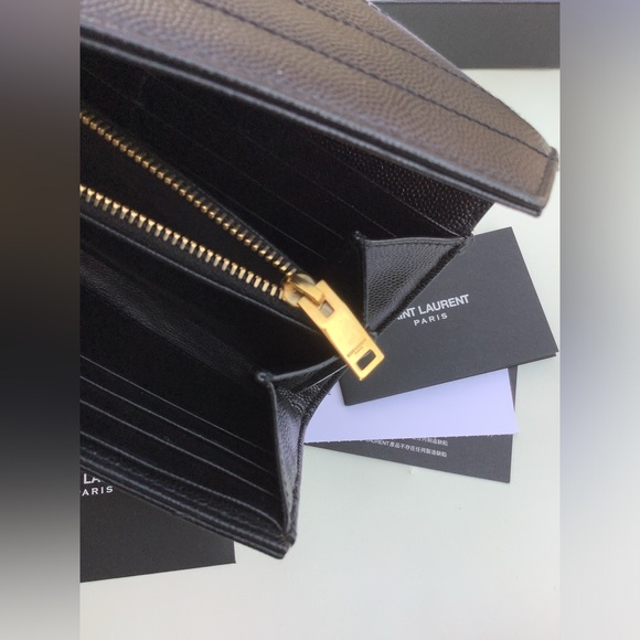 Authentic YSL Envelope wallet ❤️💛🖤 - Picture 13 of 16